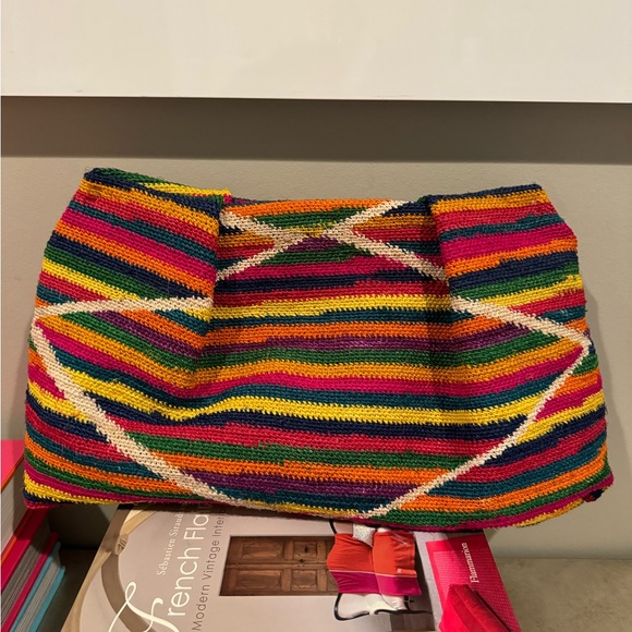 NWT | Sensi Studio Oversized Striped Clutch - Picture 2 of 8